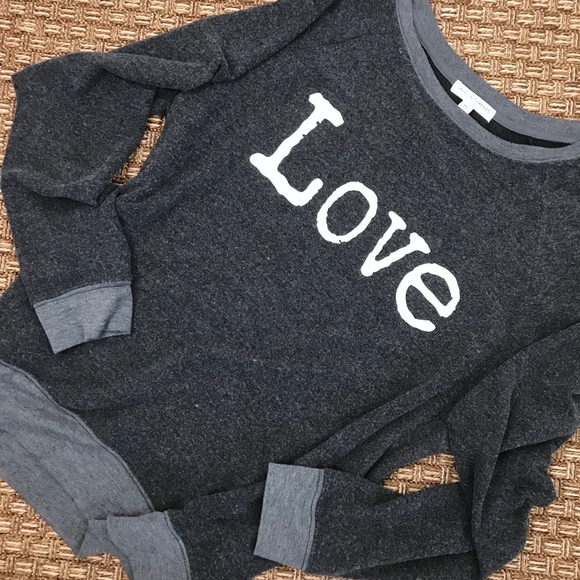 Grayson Threads Tops - Grayson Threads |  "LOVE" Screenprint Sweatshirt